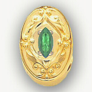80779 Emerald Bracelet Slide 